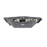 Juicy By Couture Back To Womens Adjustable Straps Logo Fanny Pack