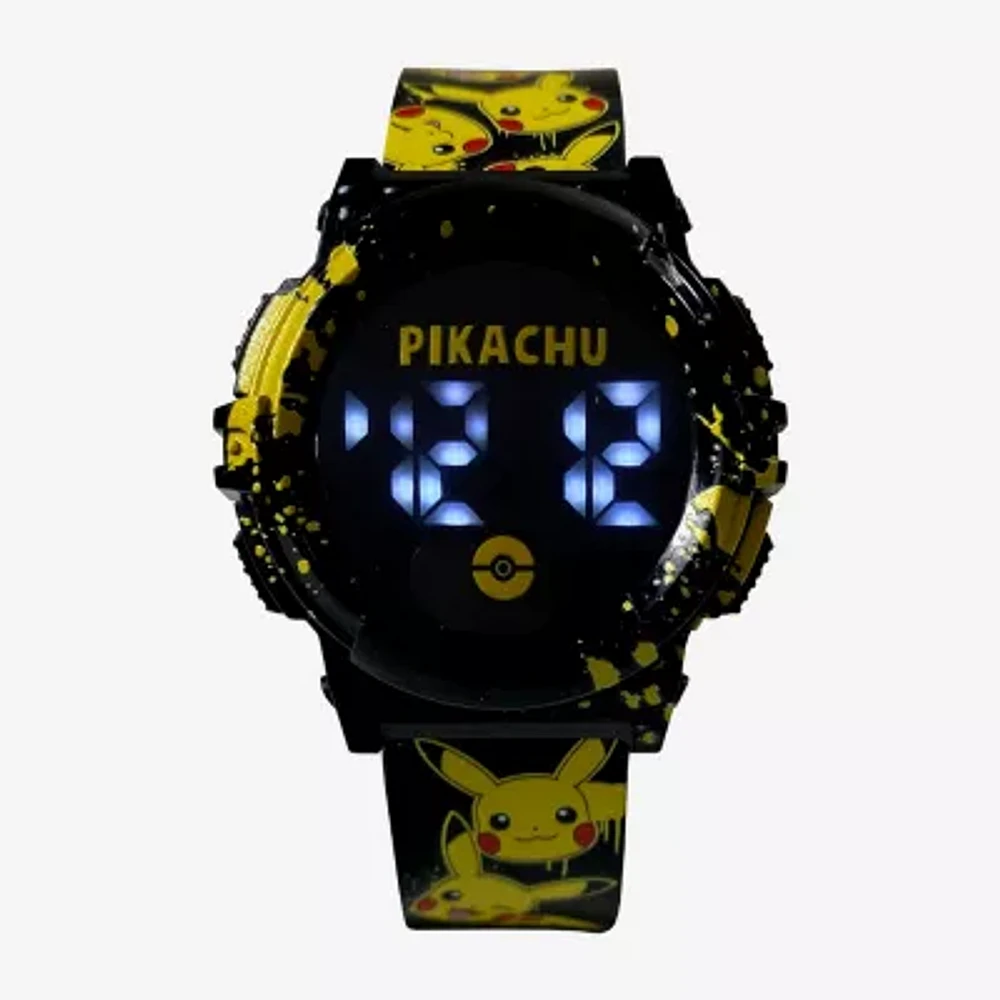 Pokeman Boys Black Strap Watch Pok4413jc