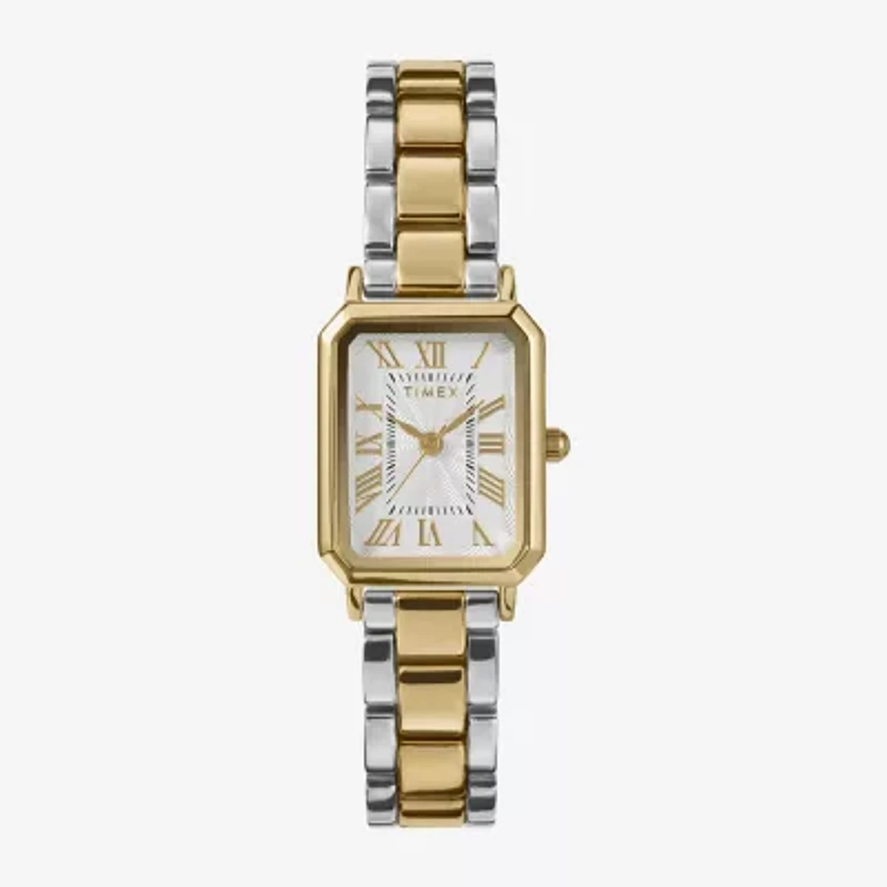 Timex Womens Two Tone Bracelet Watch Tw2y01300ji