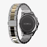 Timex Mens Two Tone Stainless Steel Bracelet Watch Tw2y01500ji