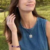 Silpada Womens Sterling Silver Cocktail Ring