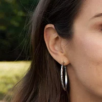 Silpada Sterling Silver 42.3mm Round Hoop Earrings