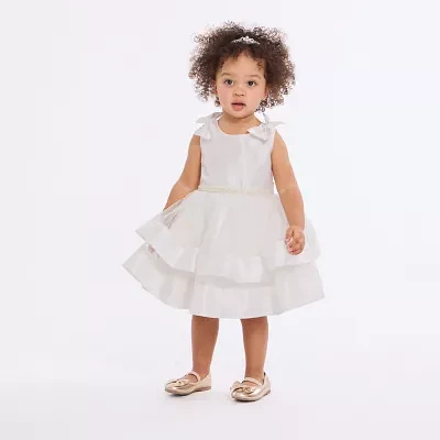 Bonnie Jean Toddler Girls Sleeveless Flower Girl Fit + Flare Dress