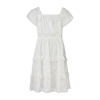 Speechless Big Girls Short Sleeve A-Line Dress