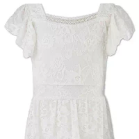 Speechless Big Girls Short Sleeve A-Line Dress