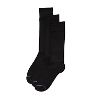 Stafford Super Soft Lux 3 Pair Big and Tall Crew Socks Mens