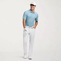 IZOD Swingflex Elite Stripe Mens Regular Fit Short Sleeve Polo Shirt