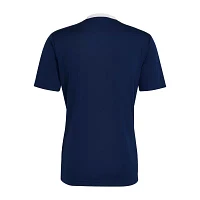 adidas Soccer Mens V Neck Short Sleeve Jersey