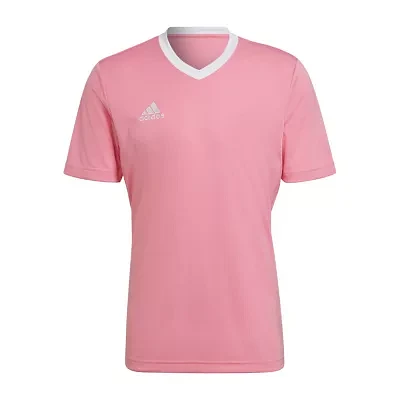 adidas Soccer Mens V Neck Short Sleeve Jersey
