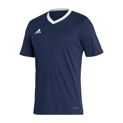 adidas Soccer Mens V Neck Short Sleeve Jersey