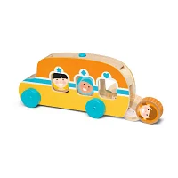 Melissa & Doug Go Tots Roll & Ride Bus