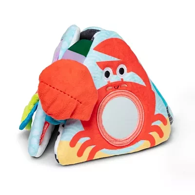 Melissa & Doug Ocean Tummy Time Triangle Interactive Tpy