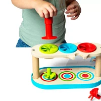 Melissa & Doug Match & Push Spinning Tops