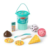 Melissa & Doug Play To Go Ice Cream Play Set