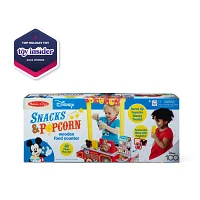 Melissa & Doug Disney Snacks & Popcorn Wood Food Center
