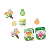 Melissa & Doug Flower Gardening Play Set 16-pc. Garden Toy