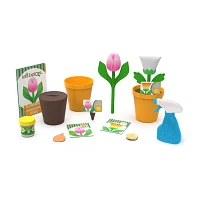 Melissa & Doug Flower Gardening Play Set 16-pc. Garden Toy