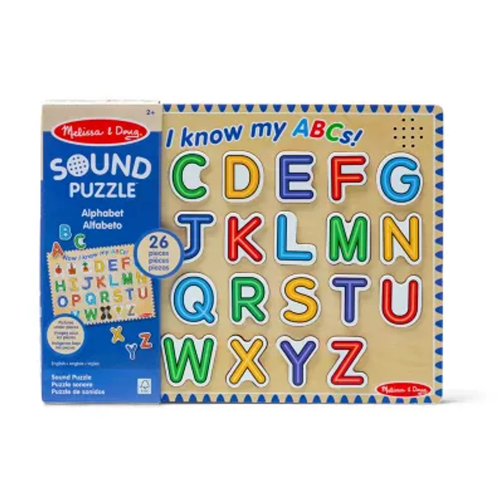 Melissa & Doug Alphabet Sound - 26 Pieces Puzzle