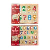 Melissa & Doug See Inside Peg Puzzle Bundle 2-pc. Puzzle