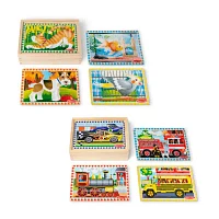 Melissa & Doug Jigsaw In A Box Puzzle Bundle Puzzle