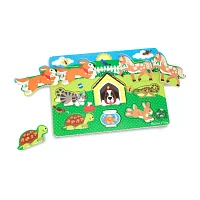 Melissa & Doug Peg Puzzle Bundle 4-pc. Puzzle