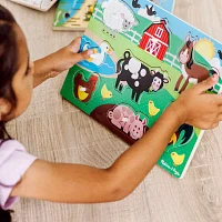 Melissa & Doug Peg Puzzle Bundle Puzzle