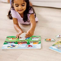 Melissa & Doug Peg Puzzle Bundle Puzzle