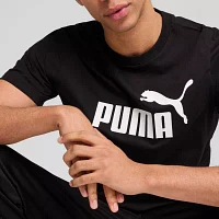 PUMA Mens Crew Neck Short Sleeve Regular Fit Graphic T-Shirt