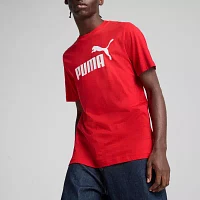 PUMA Mens Crew Neck Short Sleeve Graphic T-Shirt