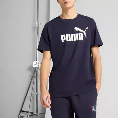 PUMA Mens Crew Neck Short Sleeve Graphic T-Shirt