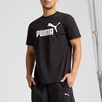 PUMA Mens Crew Neck Short Sleeve Regular Fit Graphic T-Shirt