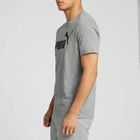 PUMA Mens Crew Neck Short Sleeve Regular Fit Graphic T-Shirt