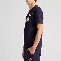 PUMA Mens Crew Neck Short Sleeve Graphic T-Shirt