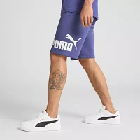 PUMA 10 Inch Mens Mid Rise Workout Shorts