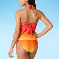 Mynah Lined Ombre Tankini Swimsuit Top