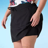 Free Country Womens Swim Skirt Plus