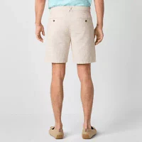 St. John's Bay Chambray 8" Mens Chino Short