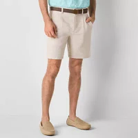 St. John's Bay Chambray 8" Mens Chino Short