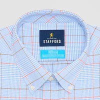 Stafford Mens Regular Fit Long Sleeve Dress Shirt