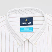 Stafford Mens Regular Fit Long Sleeve Dress Shirt