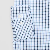 Stafford Smart Tech Mens Regular Fit Stretch Fabric Wrinkle Free Long Sleeve Dress Shirt