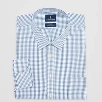 Stafford Smart Tech Mens Regular Fit Stretch Fabric Wrinkle Free Long Sleeve Dress Shirt