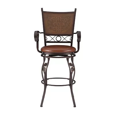 Merrimac Big & Tall Swivel Barstool