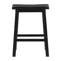 Barberry Counter Height Stool in Antique Black