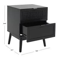 Baisley 2-Drawer Nightstand