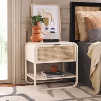 Yunis 1-Drawer Nightstand