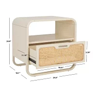Yates 1-Drawer Nightstand