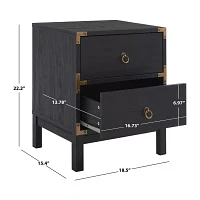 Galio 2-Drawer Nightstand