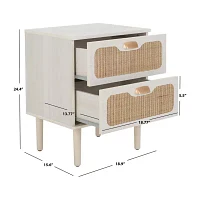 Irelia 2-Drawer Nightstand