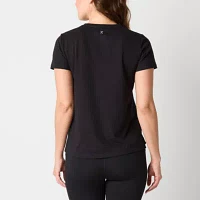 Xersion Womens 2 Pack Cotton Crew Neck Short Sleeve T-Shirt